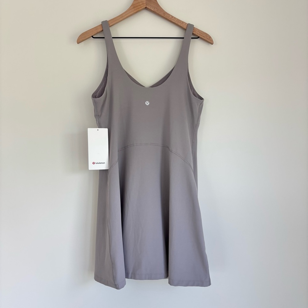 NWT Lululemon Align Mauve Gray Dress Skorts 12 - Picture 7 of 9